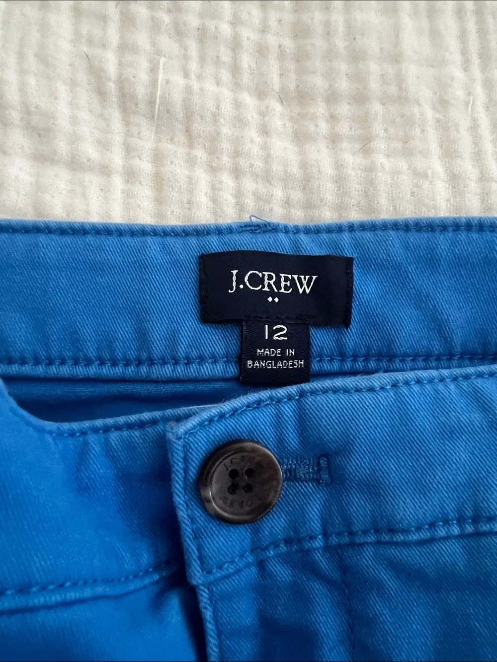 J. Crew Bright Blue Chino Pants